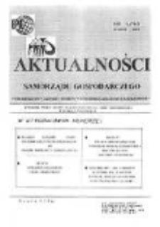 Aktualności : magazyn samorządu gospodarczego R. 2 (1994) nr 1(10)