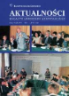 Aktualności : magazyn samorządu gospodarczego R. 2 (1994) nr 3 (lipiec)