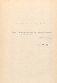 Kronika Koła Bialczan