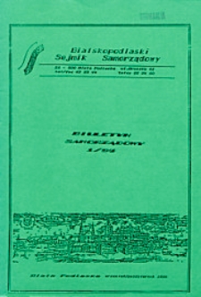 Biuletyn Samorządowy R. 1 (1994) nr 1