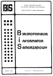 Bialskopodlaski Informator Samorządowy R. 1 (1991) nr 1