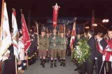 Uroczystości religijne w Białej Podlaskiej po śmierci Jana Pawła II, 7.04. 2005 r..