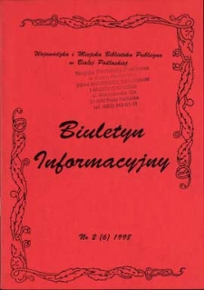 Biuletyn Informacyjny : Wojewódzka i Miejska Biblioteka Publiczna R. 2 (1998)