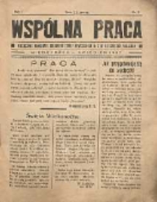 Wsp&oacute;lna Praca : miesięcznik samorządu Szkoły Powszechnej nr 2 w Międzyrzecu Podlaskim R. 1 (1937) nr 2