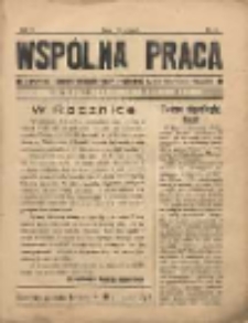 Wspólna Praca : miesięcznik samorządu Szkoły Powszechnej nr 2 w Międzyrzecu Podlaskim R. 2 (1937) nr 3 (listopad)