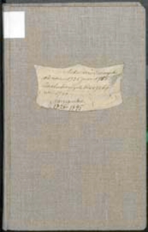 [Księga ślubów od 1726 do 1745 r. i chrztów od 1725 do 1745 r. parafii unickiej w Białej Podlaskiej]