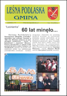 Gmina Leśna Podlaska R. 3 (2008) nr 1 (8)