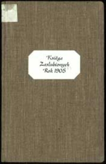 Spis alfabetyczny zaślubionych w parafii św. Anny w Białej Podlaskiej w roku 1905