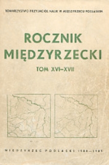 Rocznik Międzyrzecki T. 16/17 (1984-1985)