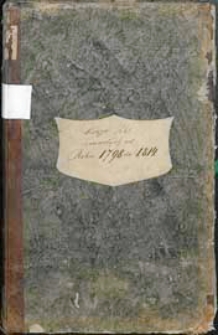 [Księga zmarłych parafii św. Anny w Białej Podlaskiej od roku 1798 do 1814]