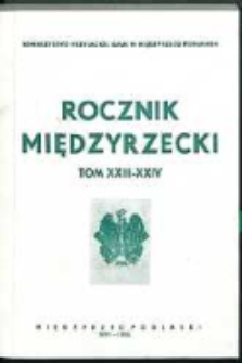 Rocznik Międzyrzecki T. 23-24 (1991-1992)