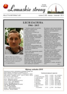 Łomaskie Strony : biuletyn mieszkańc&oacute;w Łomaz i okolic R. 7 (2015) nr 2 (46)