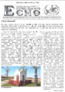 Echo Studzianki : kwartalnik Stowarzyszenia Rozwoju Miejscowości Studzianka R. 7 (2015) nr 1 (23)