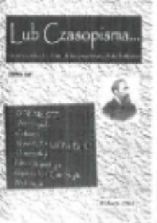 Lub Czasopisma... : gazetka szkolna I LO im. J. I. Kraszewskiego w Białej Podlaskiej R. 4 (2007/2008) [nr 2]