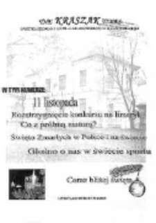 The Kraszak Times: gazetka szkolna I LO im. J. I. Kraszewskiego w Białej Podlaskiej R. 1 (2009/2010) nr 2