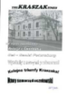 The Kraszak Times: gazetka szkolna I LO im. J. I. Kraszewskiego w Białej Podlaskiej R. 3 (2011/2012) [nr 2]