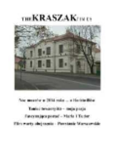 The Kraszak Times: gazetka szkolna I LO im. J. I. Kraszewskiego w Białej Podlaskiej R. 5 (2013/2014) nr 4