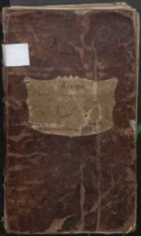 Księga oryginał zwana służąca do zapisywania Aktów Małżeństw Parafii Bialskiej [św. Anny] od 20 lutego 1838 do 7 listopada 1854 r.