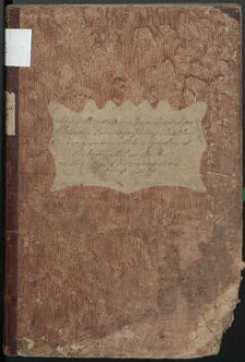 Księga Urzędnika Stanu Cywilnego Obrządku Łacińskiego Gminy Bialskiej do zapisywania ślubów małżeńskich na rok 1814