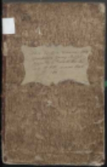 Księga Akt Urzędnika Stanu Cywilnego Gminy Bialskiej Obrządku Łacińskiego do zapisywania urodzin, uznania i przysposobienia w roku 1810
