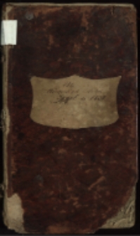 Księga chrztów parafii św. Anny w Białej Podlaskiej za lata 1826-1837