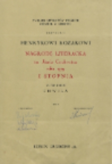 Dyplom : [Inc.:] Nagroda Literacka im. Józefa Czechowicza dla pana Henryka Kozaka za tom poezji "Podróz do Miami. Wiersze z końca wieku"