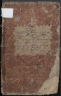 Księga Akt Urzędnika Stanu Cywilnego Gminy Bialskiej Obrządku Łacińskiego za rok 1817
