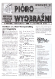 Pióro Wyobraźni : jednodniówka Międzyszkolnego Klubu Młodych Twórców "Pióro" 1997 nr 1