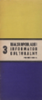 Bialskopodlaski Informator Kulturalny R. 1 (1979) nr 3 kwiecień