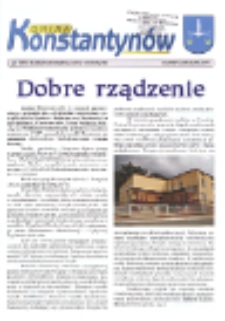 Gmina Konstantynów: Biuletyn Samorządowy Gminy Konstantynów R.1 (2013) nr 1