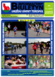 Biuletyn Informacyjny Urzędu Gminy w Terespolu R. 24 (2015) nr 5