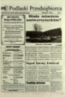 Podlaski Przedsiębiorca : aktualności samorządu gospodarczego R. 1 (1998) nr 7