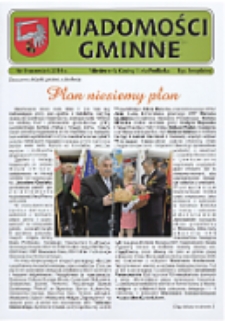 Wiadomości Gminne : miesięcznik gminy Biała Podlaska R. 16 (2014) nr 9