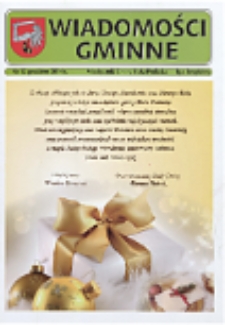 Wiadomości Gminne : miesięcznik gminy Biała Podlaska R. 16 (2014) nr 12