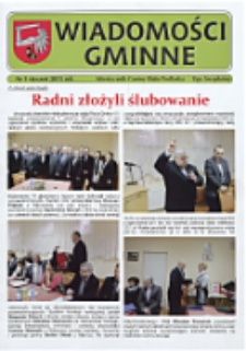 Wiadomości Gminne : miesięcznik gminy Biała Podlaska R. 17 (2015) nr 1