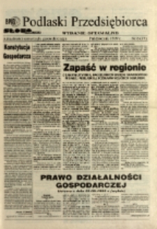 Podlaski Przedsiębiorca : aktualności samorządu gospodarczego R. 2 (1999) nr 8