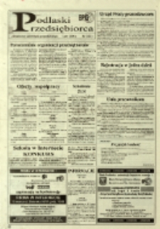 Podlaski Przedsiębiorca : aktualności samorządu gospodarczego R. 3 (2000) nr 1