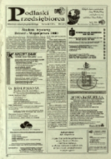 Podlaski Przedsiębiorca : aktualności samorządu gospodarczego R. 3 (2000) nr 3