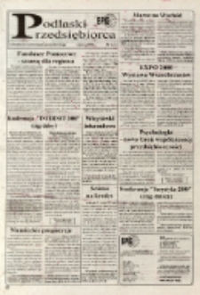 Podlaski Przedsiębiorca : aktualności samorządu gospodarczego R. 3 (2000) nr 6