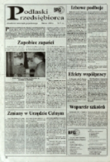 Podlaski Przedsiębiorca : aktualności samorządu gospodarczego R. 4 (2001) nr 3