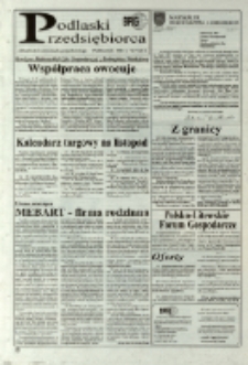 Podlaski Przedsiębiorca : aktualności samorządu gospodarczego R. 4 (2001) nr 9