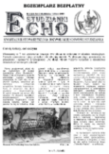 Echo Studzianki : kwartalnik Stowarzyszenia Rozwoju Miejscowości Studzianka R. 7 (2015) nr 2 (24)