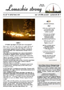Łomaskie Strony : biuletyn mieszkańc&oacute;w Łomaz i okolic R. 7 (2015) nr 5 (49)