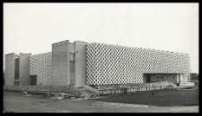 Prace wykończeniowe przy budynku socjalnym ZPW "Biawena" w Białej Podlaskiej