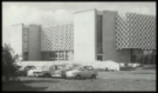 Budynek Domu Socjalnego ZPW "Biawena" w Białej Podlaskiej w trakcie prac wykończeniowych