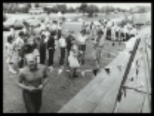 Festyn rekreacyjny z okazji Dnia Dziecka przed Domem Socjalnym ZPW "Biawena" w Białej Podlaskiej