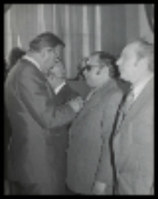 Uroczystość wręczenia odznaczeń pracownikom Zakładów Przemysłu Wełnianego "Biawena" w Białej Podlaskiej