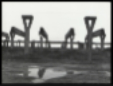 Początki budowy hal Zakładów Przemysłu Wełnianego "Biawena" w Białej Podlaskiej