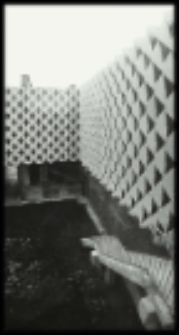 Patio Domu Socjalnego ZPW "Biawena" w Białej Podlaskiej