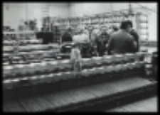 Wizyta przedstawicieli Ministerstwa Przemysłu Lekkiego w Zakładach Przemysłu Wełnianego "Biawena" w Białej Podlaskiej